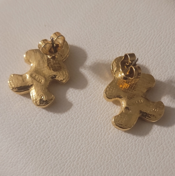 Avon NWOT Gingerbread Earrings - Picture 2 of 3